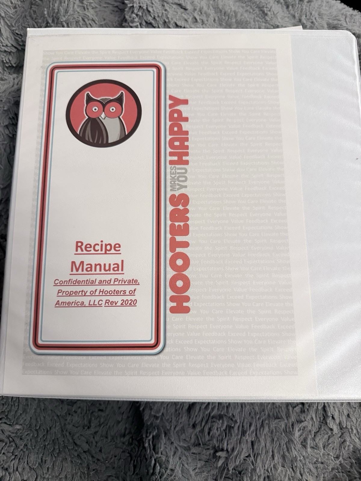 Hooters Recipe Manual Hooters Recipe Manual