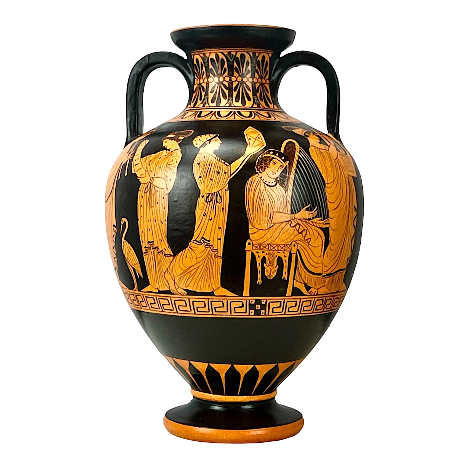 9 Muses Goddesses of music song and dance Ancient Greek amphora Vase Pottery