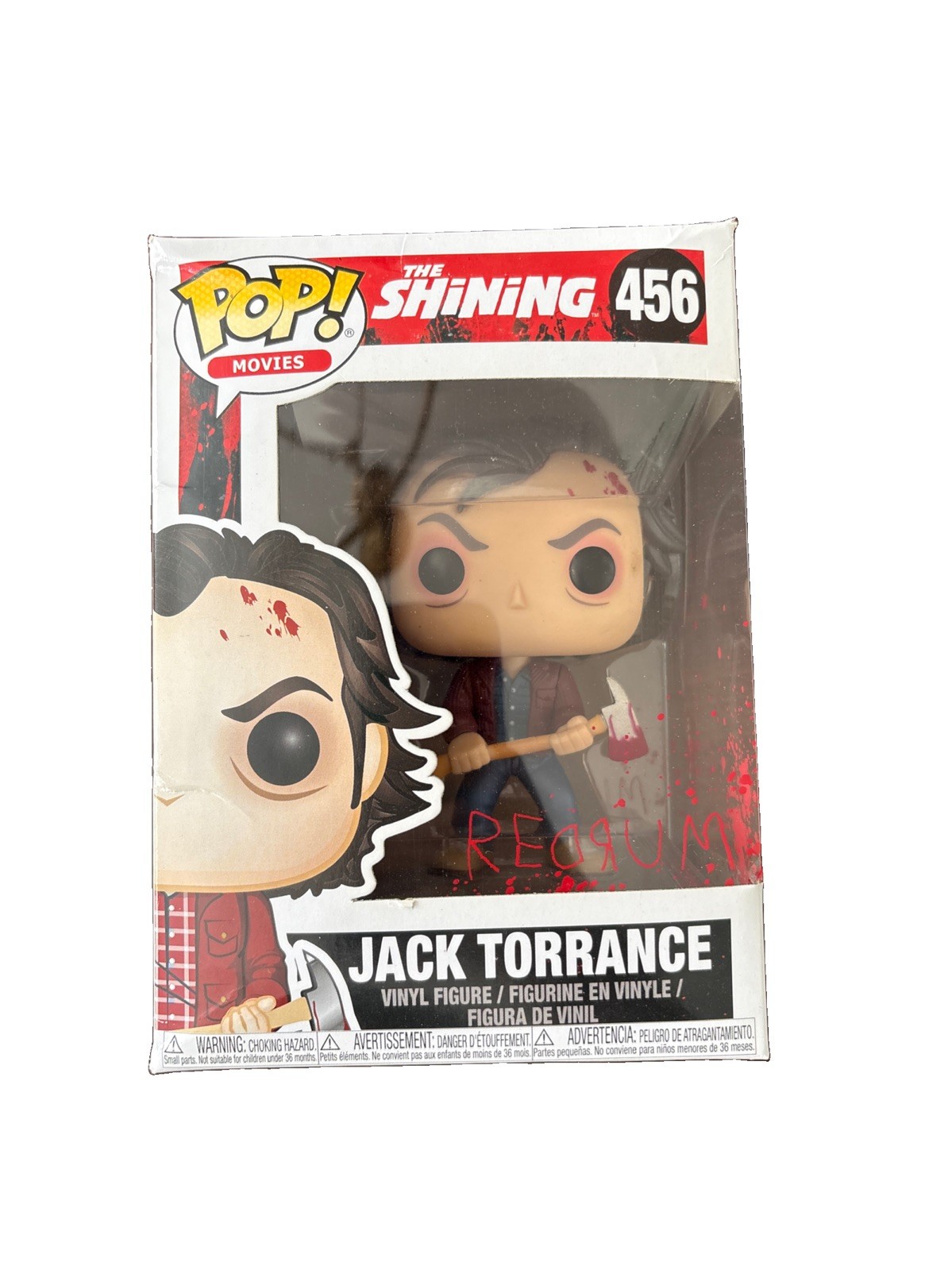 Funko Pop The Shining Jack Torrance #456 Bloody Axe Vinyl Figure Kubrick King Funko Pop The Shining Jack Torrance #456 Bloody Axe Vinyl Figure Kubrick King