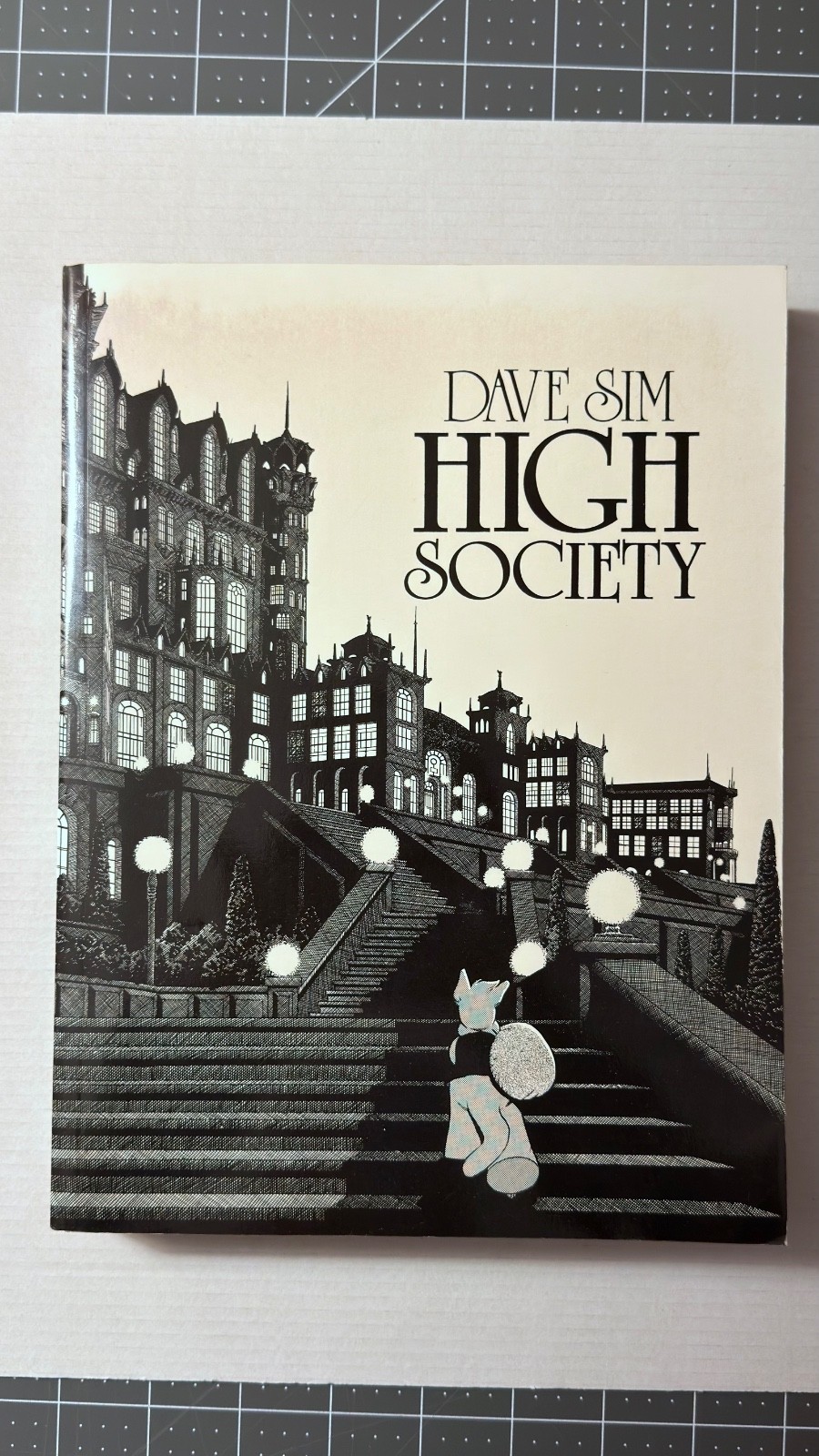 Cerebus High Society Graphic Novel Trade Paperback Dave Sim 5th Print