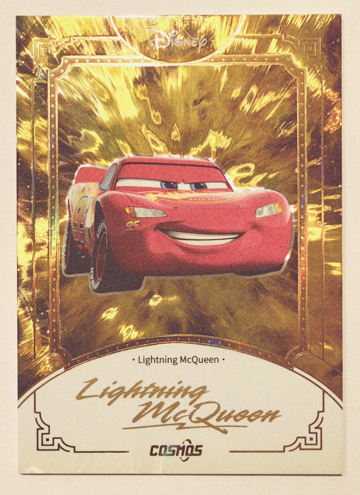 2025 Kakawow Disney Cosmos signature Lightning McQueen 04/10