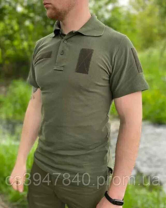 Polo shirt in military style. Armed Forces of Ukraine all sizes