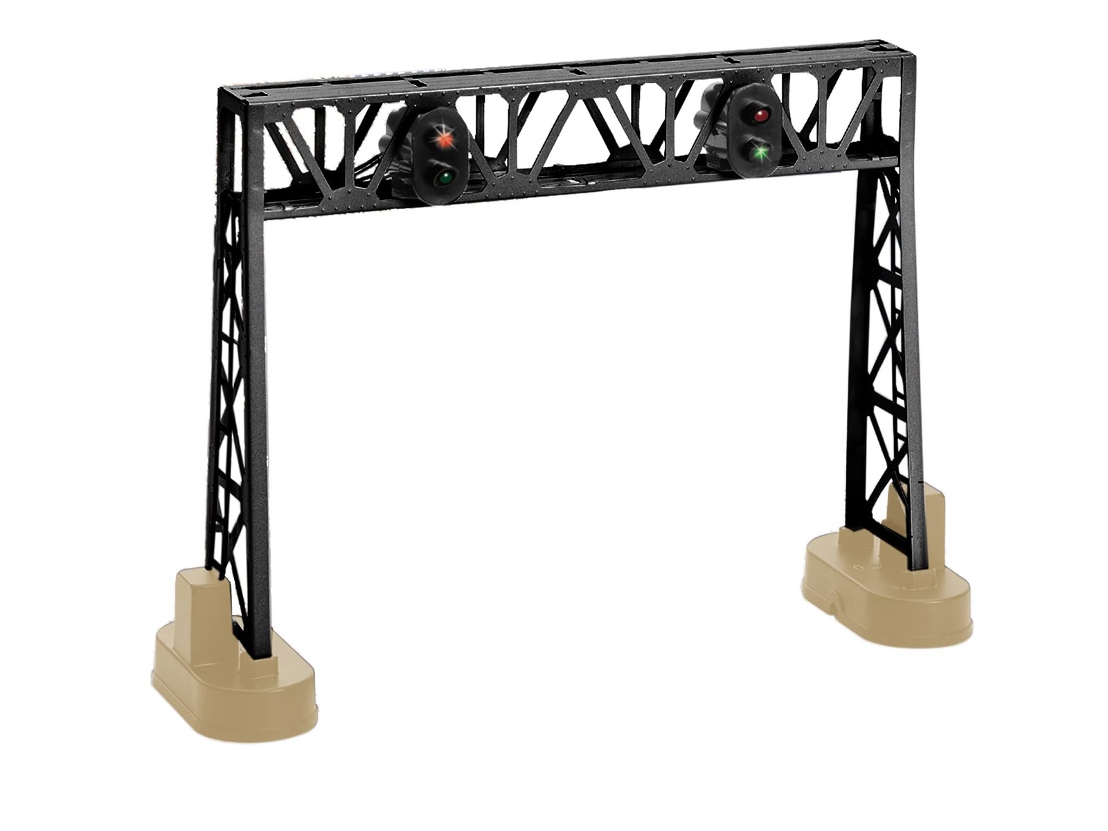 Lionel Double Signal O Gauge Model Train Bridge Changing Lights 683174