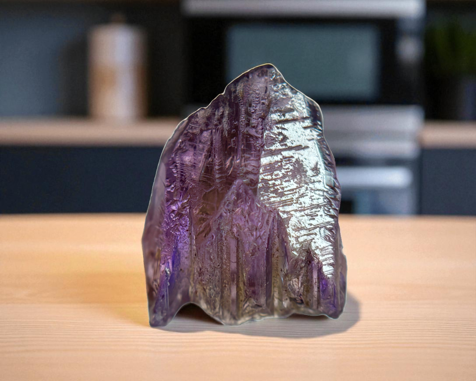 Premium Pleochroic Unheated Natural Tanzanite Crystal Raw Gemstone 15.61 Carats