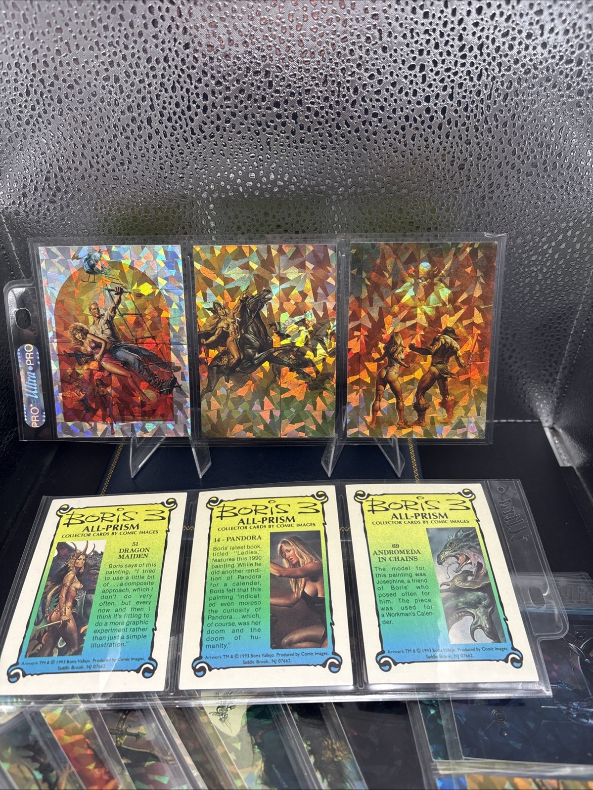 1993 Boris 3 All Prism Mystery Lot Of 6 Beautiful Fantasy Cards - 6 Cards 1993 Boris 3 All Prism Mystery Lot Of 6 Beautiful Fantasy Cards - 6 Cards