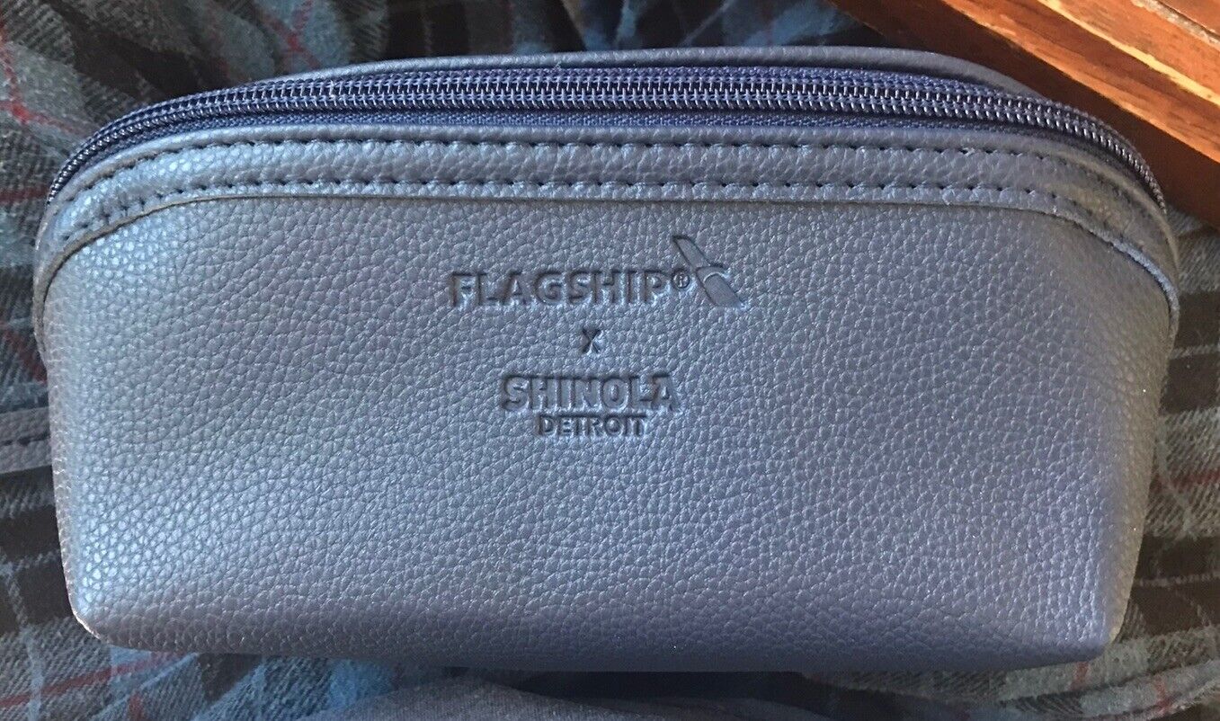 American Airlines Shinola Detroit Flagship First Class Amenity Kit Bag