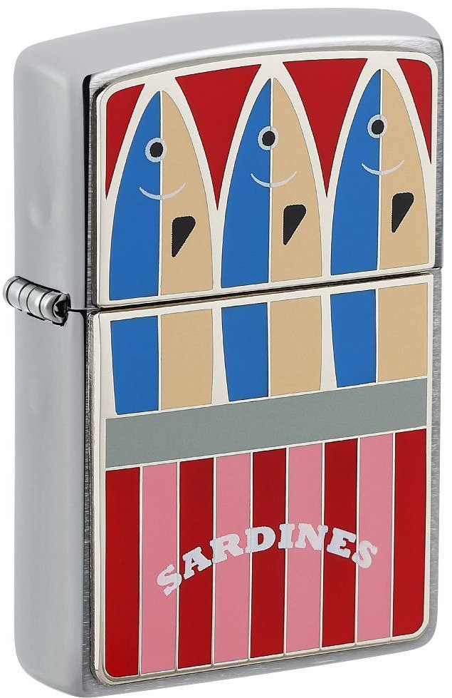 Zippo Sardines Emblem 2008205 Zippo Box