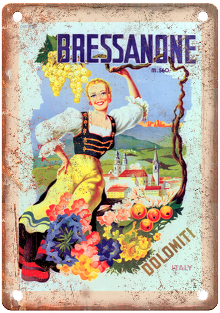 Vintage ROMOLI Filippo Travel Poster Retro Look Sign T1639
