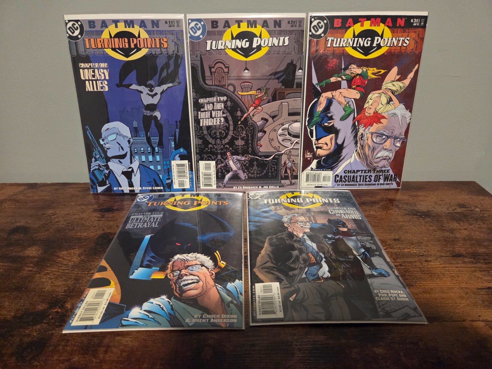 Batman: Turning Points #1 - 5 (Jan 2001, DC) 5 part series Complete set Batman: Turning Points #1 - 5 (Jan 2001, DC) 5 part series Complete set