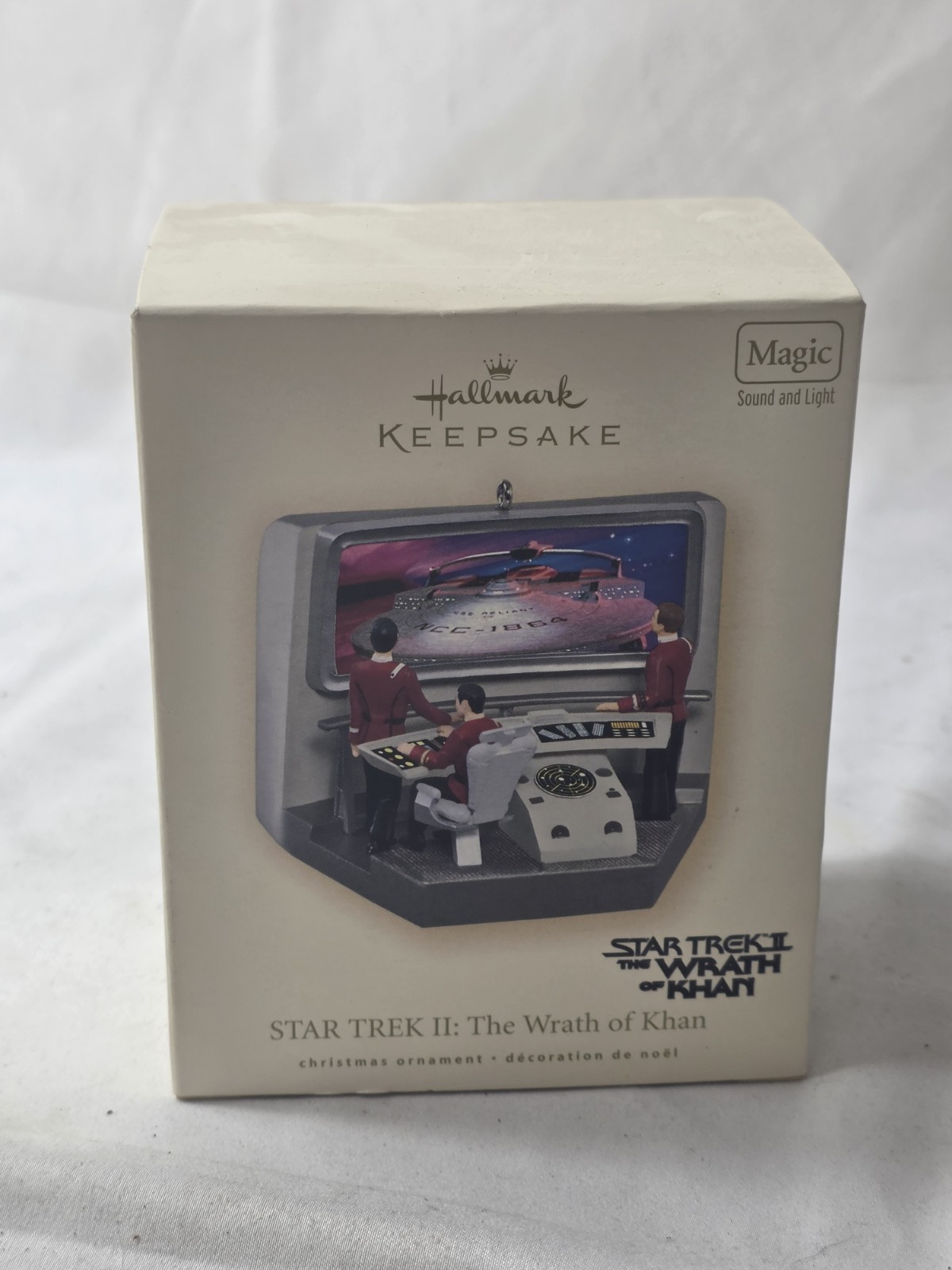 Hallmark Keepsake 2008 Star Trek 2 The Wrath of Khan Light Up-520-61