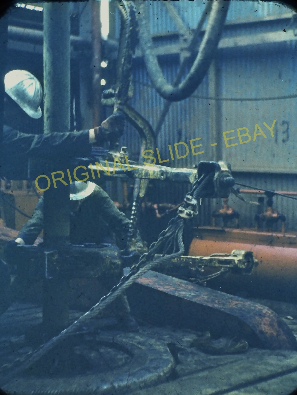 Orig 1952 Slide Lot Of 6. New Mexico Oil Rig Derrick Drilling Mercury Photo G62