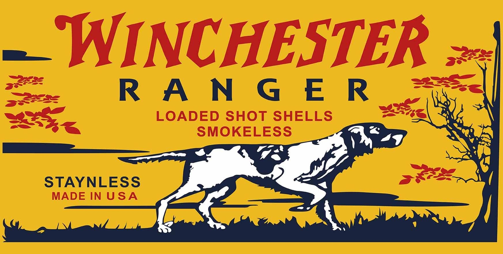 WINCHESTER RANGER SHOT SHELLS DOG 24