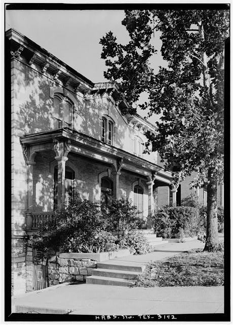 Photo:Austin Texas C F Millett Mansion Ninth Brazos Streets 1900s House