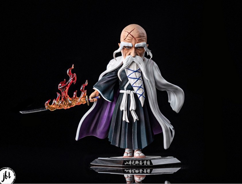 JFL Studio Bleach Yamamoto Genryuusai Shigekuni Model in stock Painted WCF New JFL Studio Bleach Yamamoto Genryuusai Shigekuni Model in stock Painted WCF New