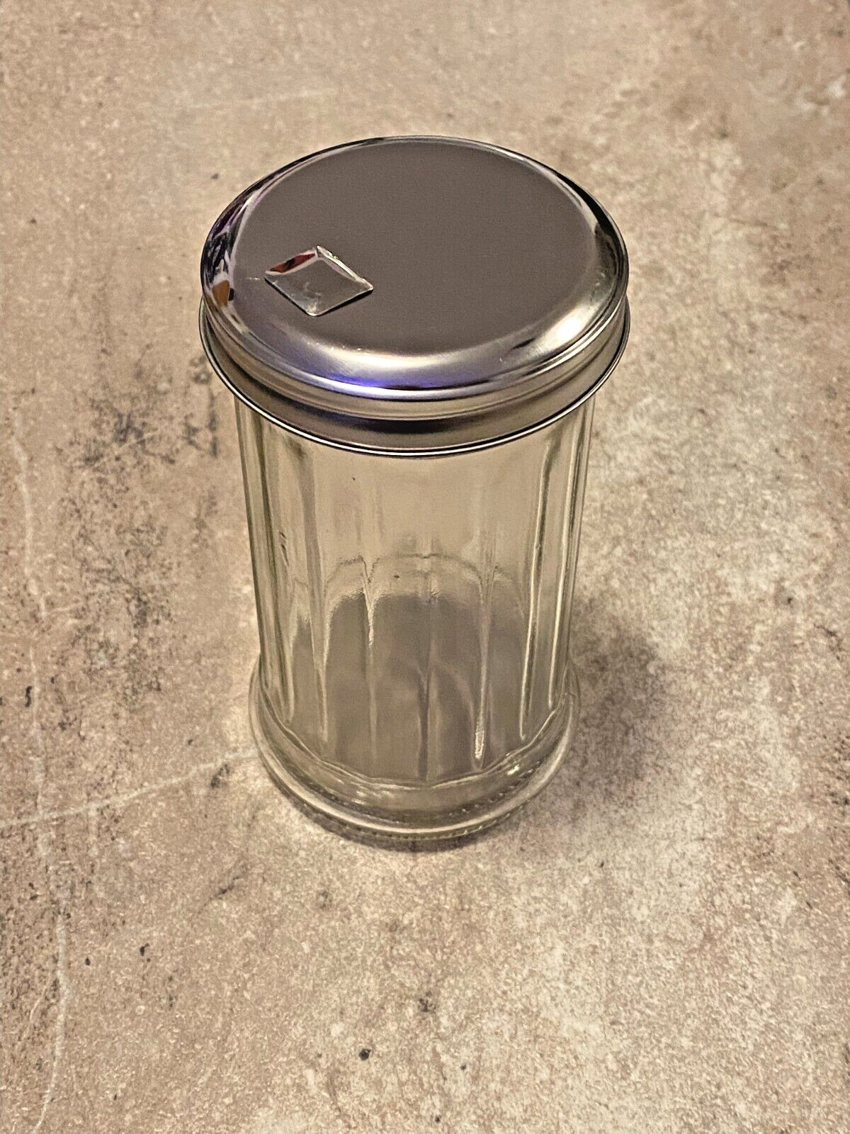 Glass Sugar Shaker Dispenser Pourer, 5.5 inch - New