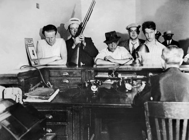 War Veterans Members A Civilian Organization Suppression Crime- 1932 Old Photo