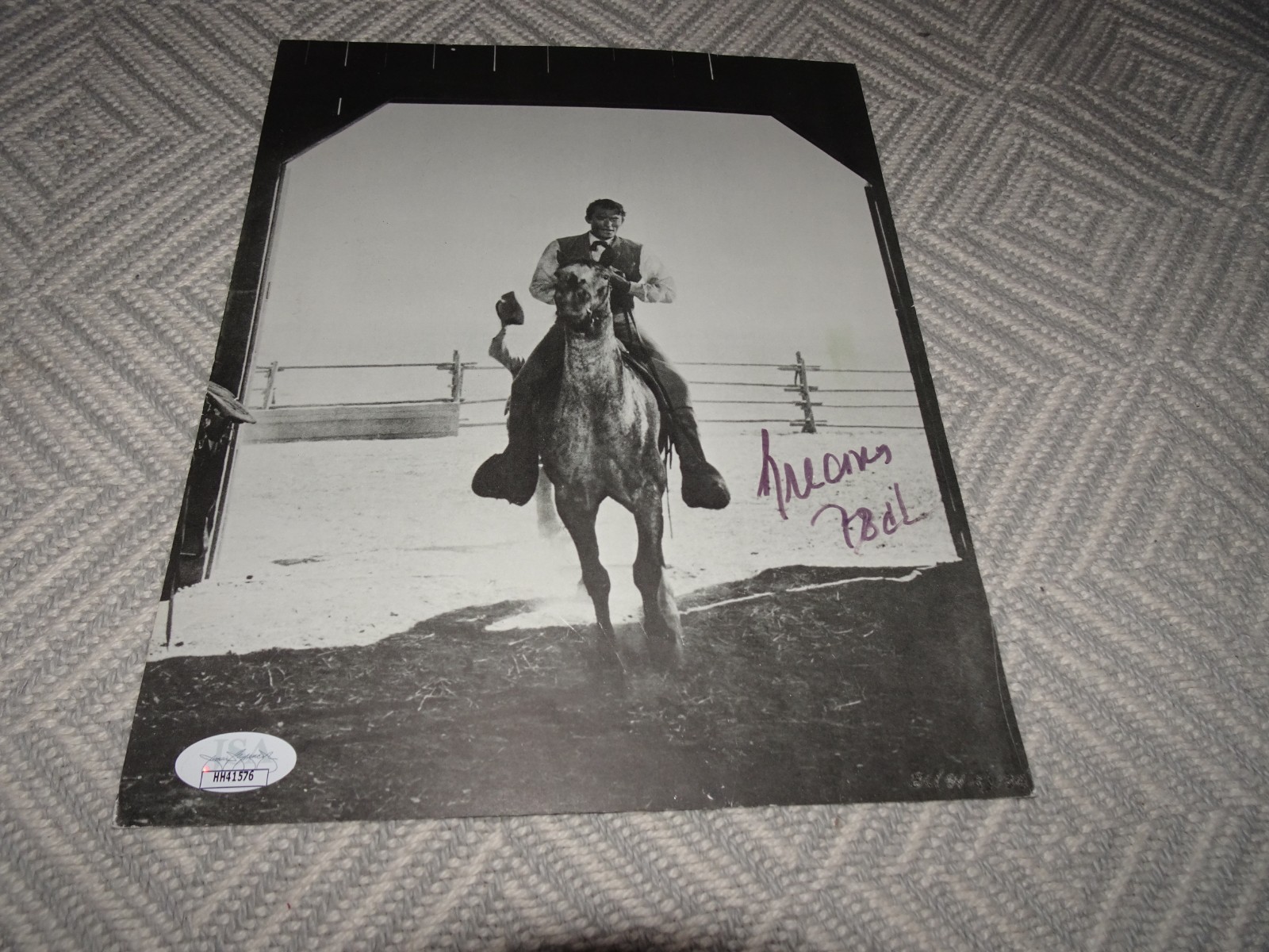 Gregory Peck signed 8x10 Beautiful Rare JSA sticker Gregory Peck signed 8x10 Beautiful Rare JSA sticker