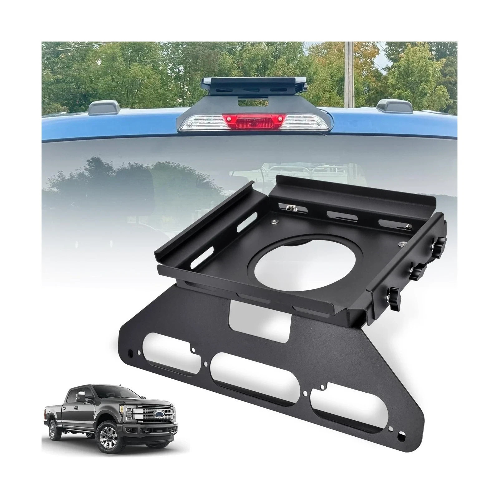 TOPOWN Starlink Mini Cab Mount - F150/F250-F550 Magnetic Bracket