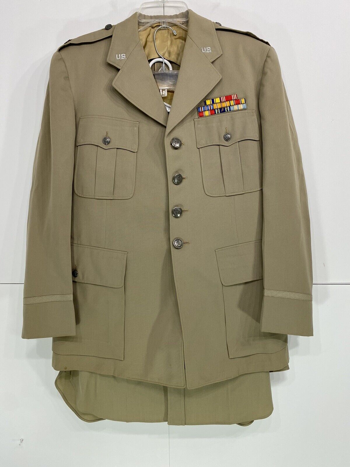 World War 2 Army Air Force Major Uniform Hand Tailored By Carey Baltimore 