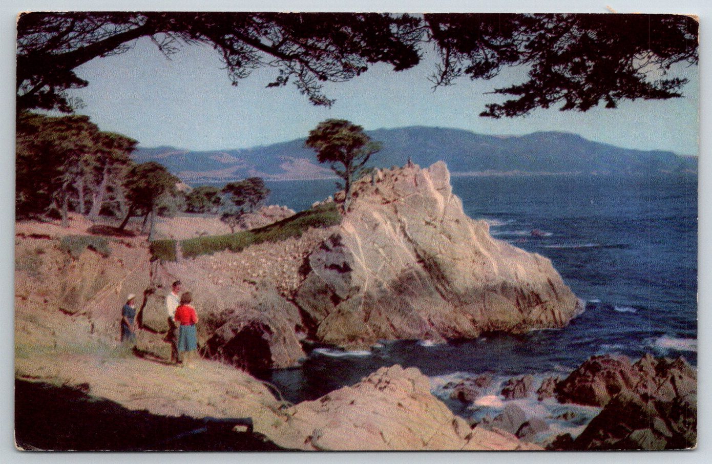 c1960s Seventeen Mile Drive Monterey Peninsula California Vintage Postcard