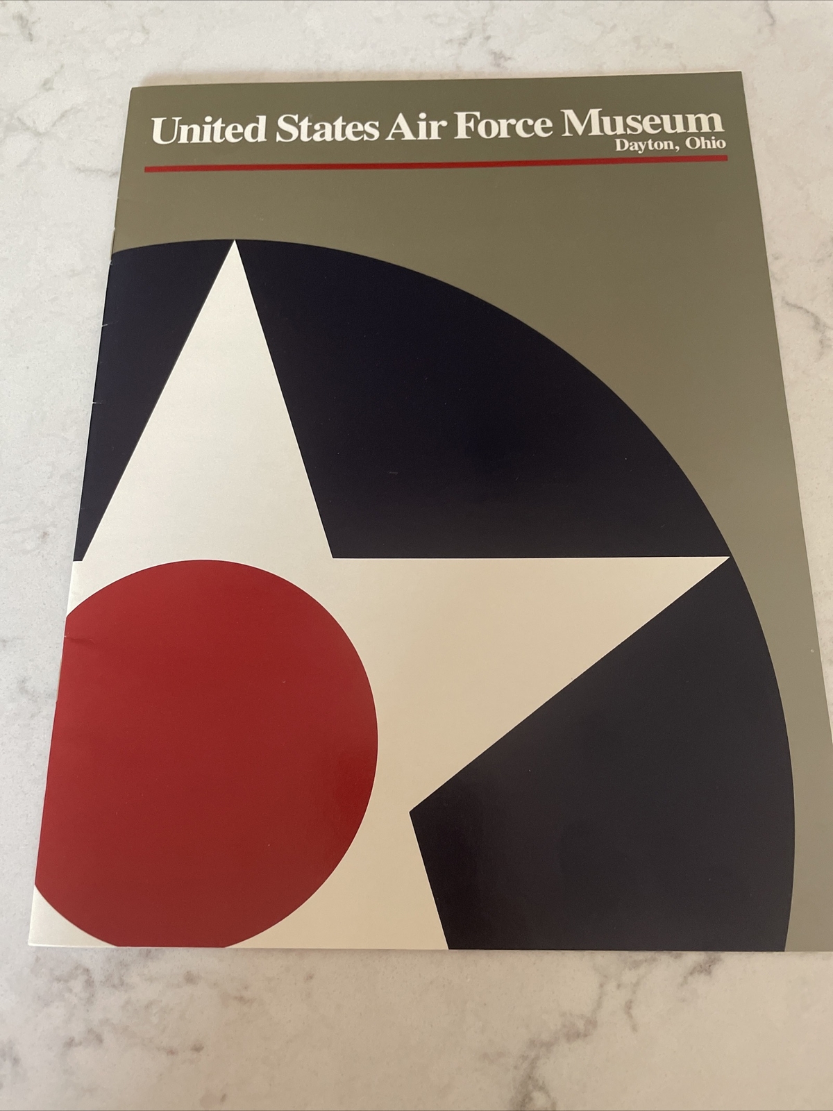 Vintage Collector's Brochure United States Air Force Museum Dayton Ohio
