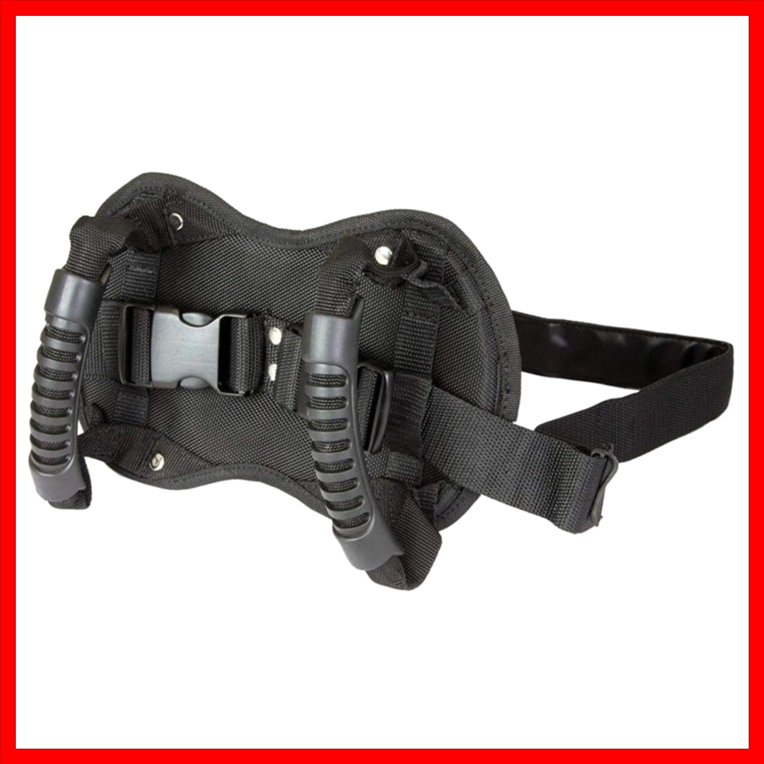 Motorcycle Rear Seat Handle, Universal Passenger Grip Grab Handle, Adjustable...