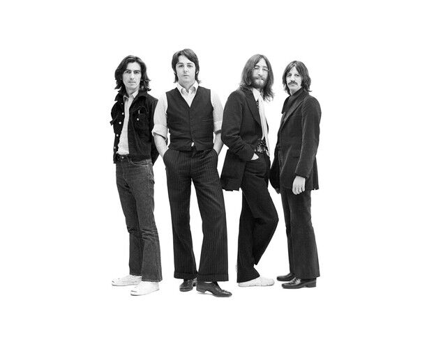 The Beatles B&W 8x10 Photo #03