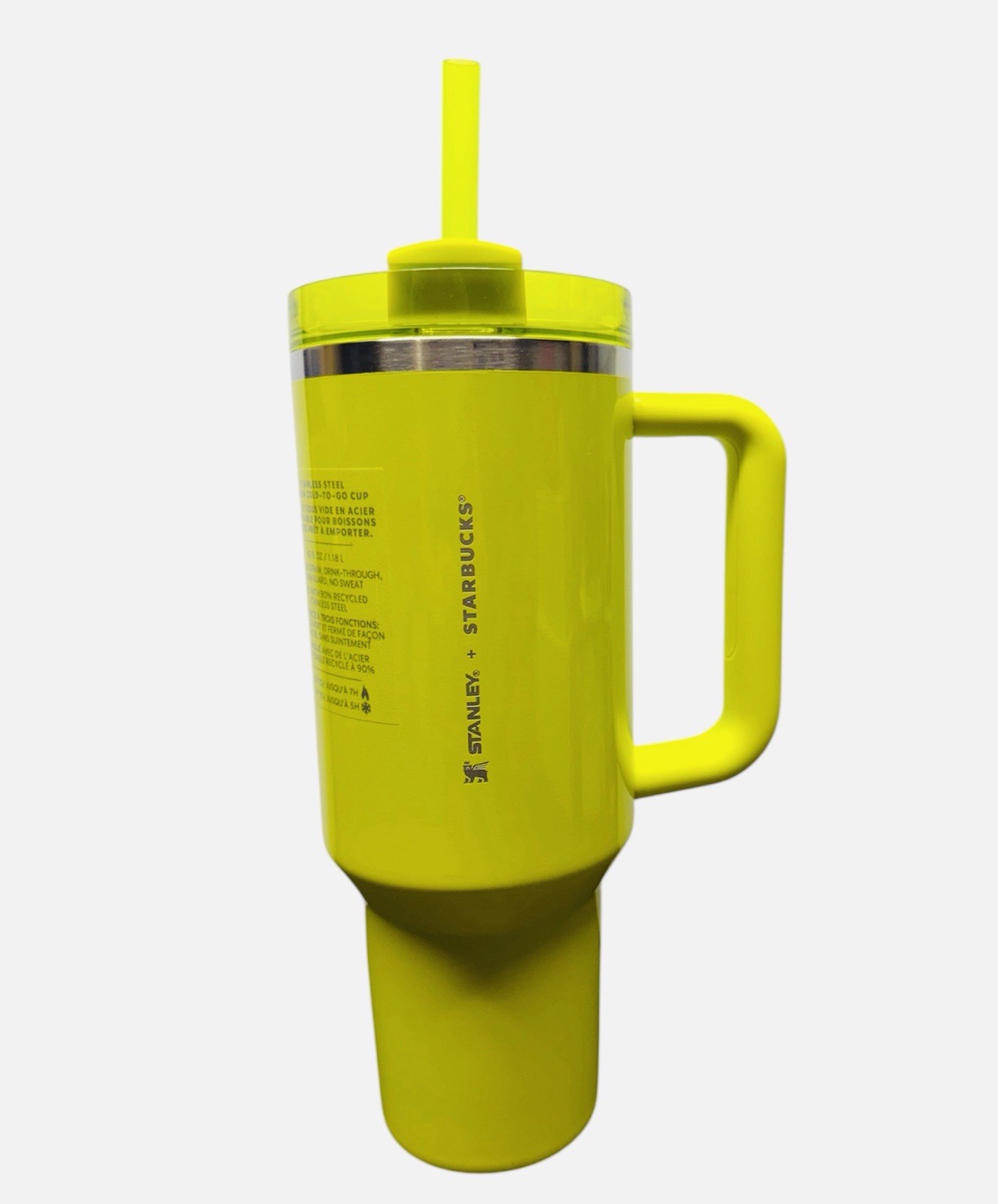 NWT Stanley X Starbucks Limited Ed. Lime Green Tumbler Quencher H2O FlowState 40