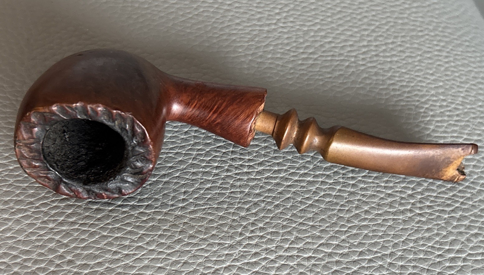 Vintage EHRLICH Freehand Made Briar Wood Pipe Vintage EHRLICH Freehand Made Briar Wood Pipe