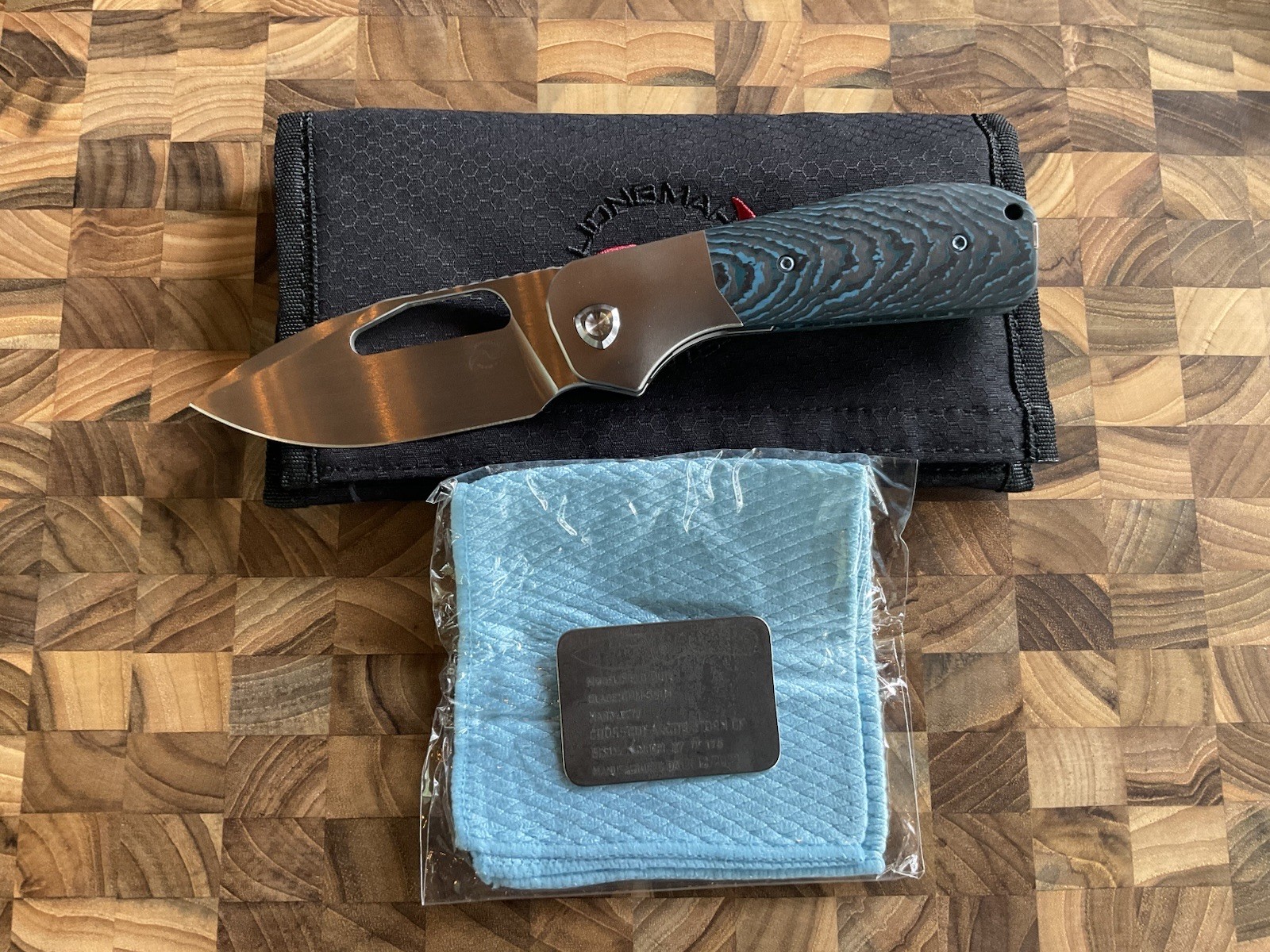 Liong Mah Field Duty 3.5 Arctic Storm Carbon Fiber S90V