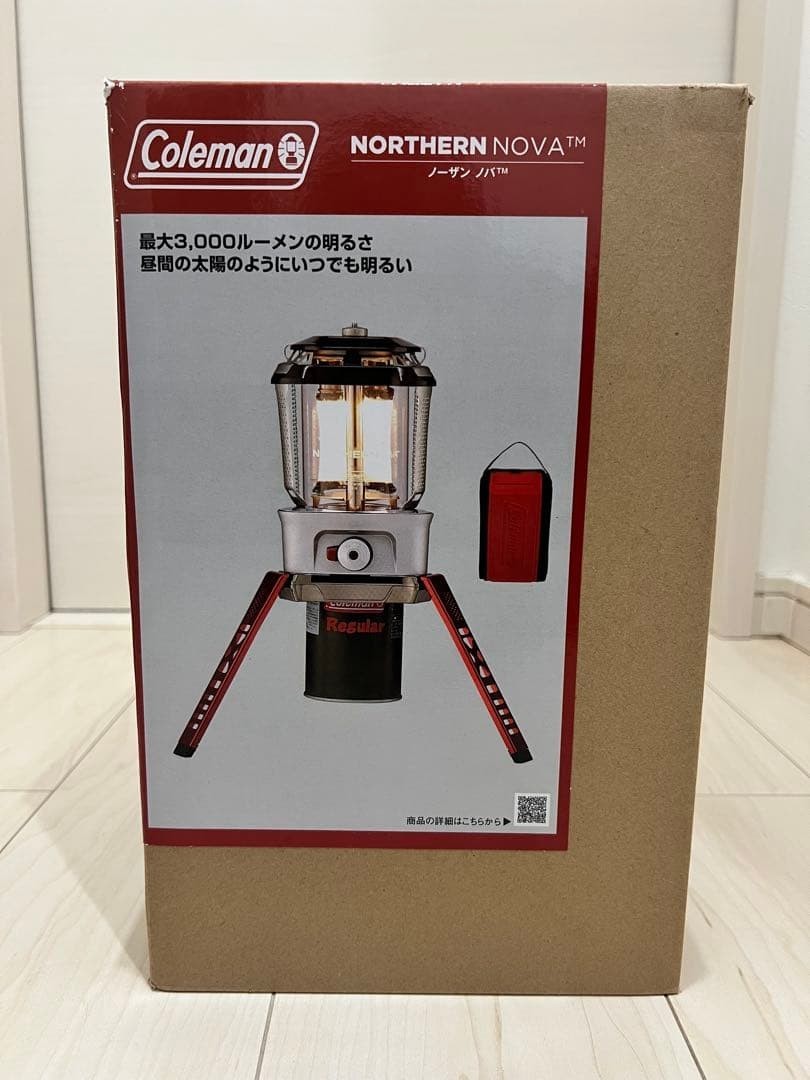 Coleman Northern Nova Lantern 3000 Lumens Foldable Stand Propane/Butane unused