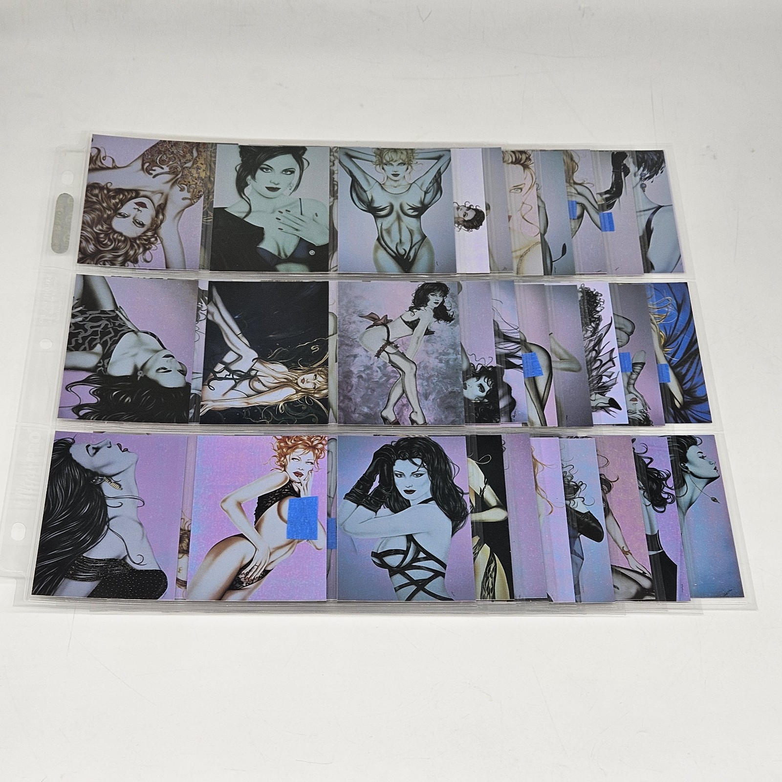 Jennifer Janesko Premiere Pin-Ups 1998 Comic Images Base Card Set of 72