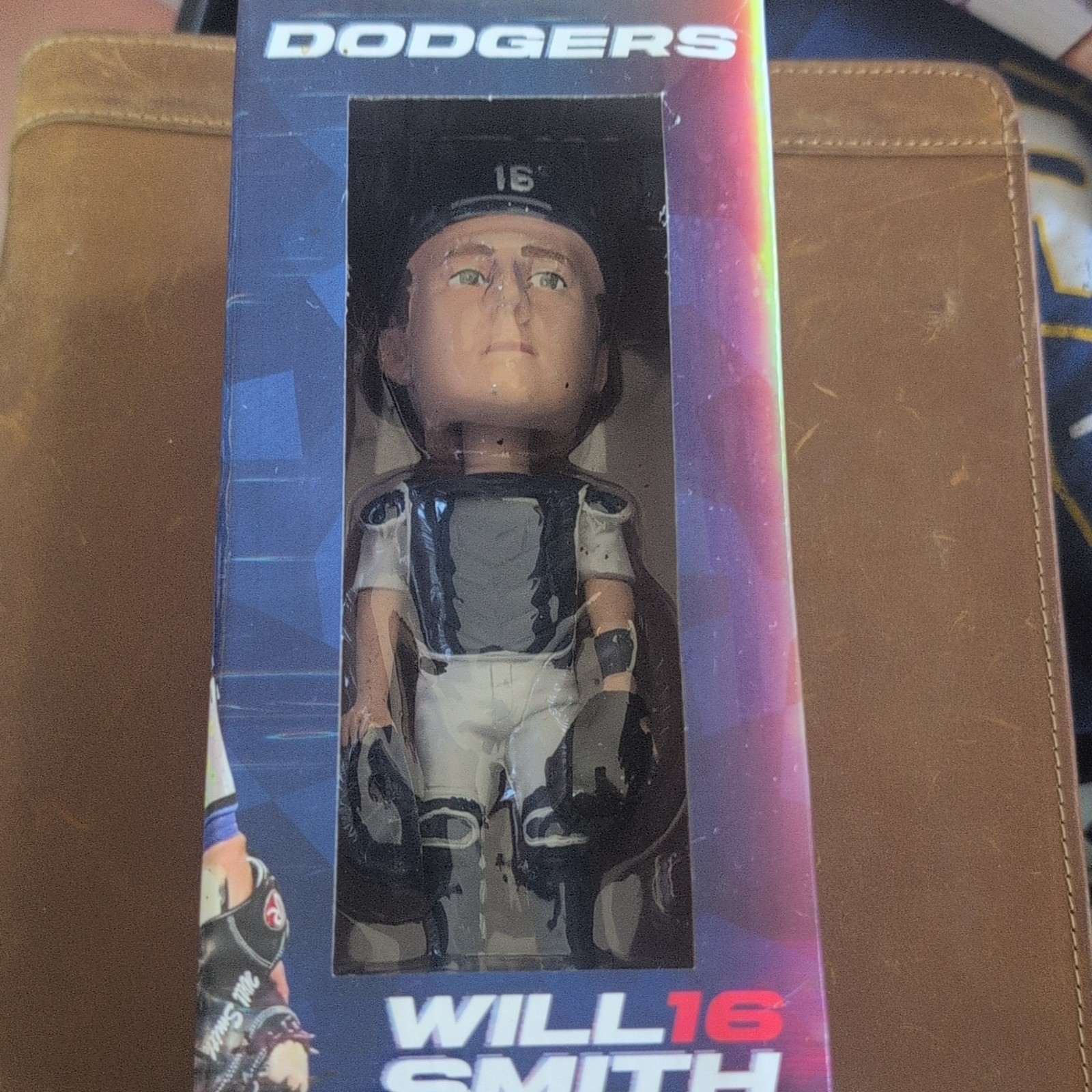 Dodgers Will Smith #16 MLB Baseball Plastic Figurine Original Unopened MPN 2303