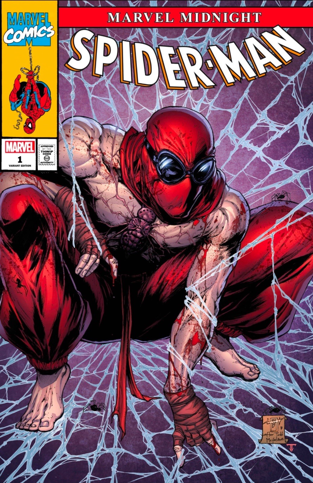 Midnight Spider-Man #1 Jonathan Uribe NYCC Exclusive Trade Variant PRE-ORDER