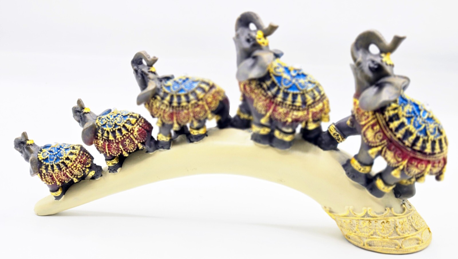 Feng Shui Elegant Elephant Trunk Statue Lucky Wealth Figurine Gift & Home Decor Feng Shui Elegant Elephant Trunk Statue Lucky Wealth Figurine Gift & Home Decor