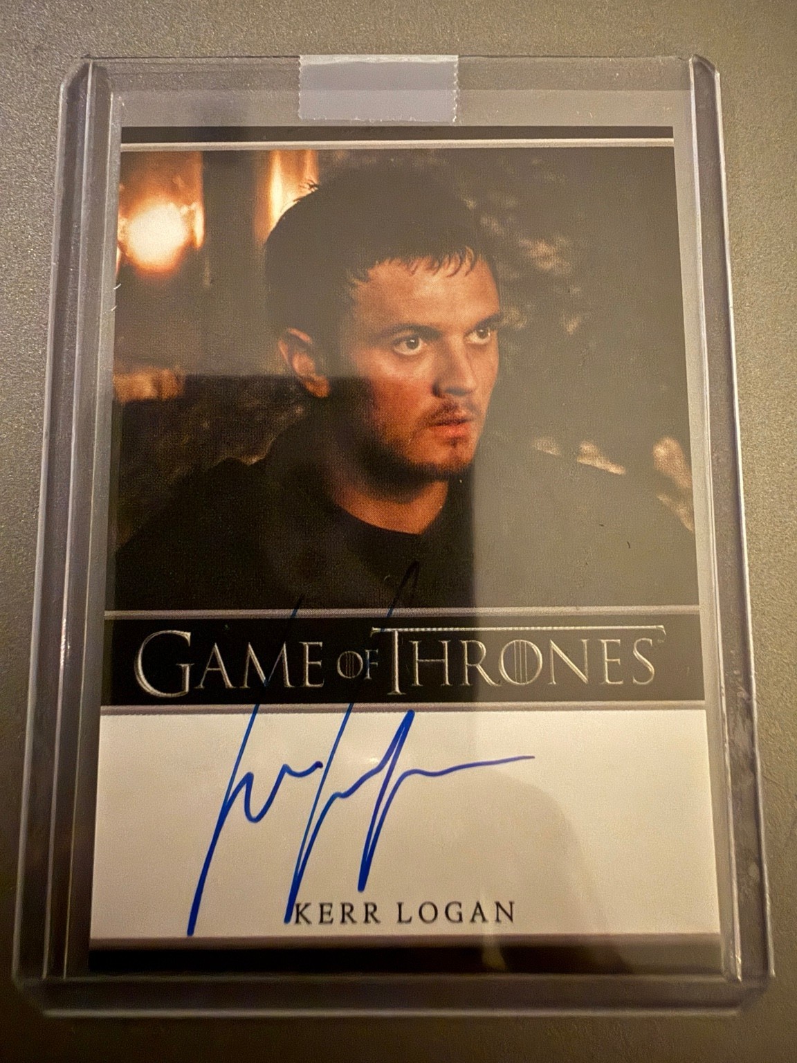 2012 GOT Kerr Logan Matthos Seaworth Autograph 2012 GOT Kerr Logan Matthos Seaworth Autograph