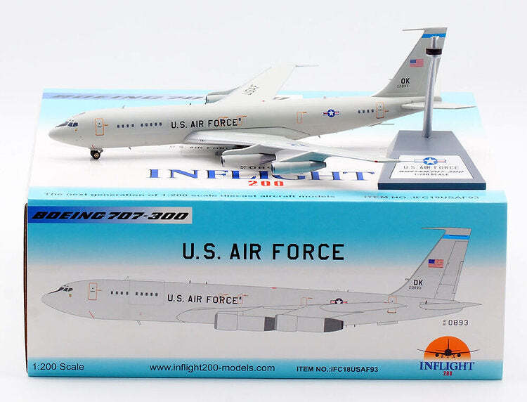 Inflight IFC18USAF93 USAF Boeing TC-18E Tinker AFB 81-0893 Diecast 1/200 Model