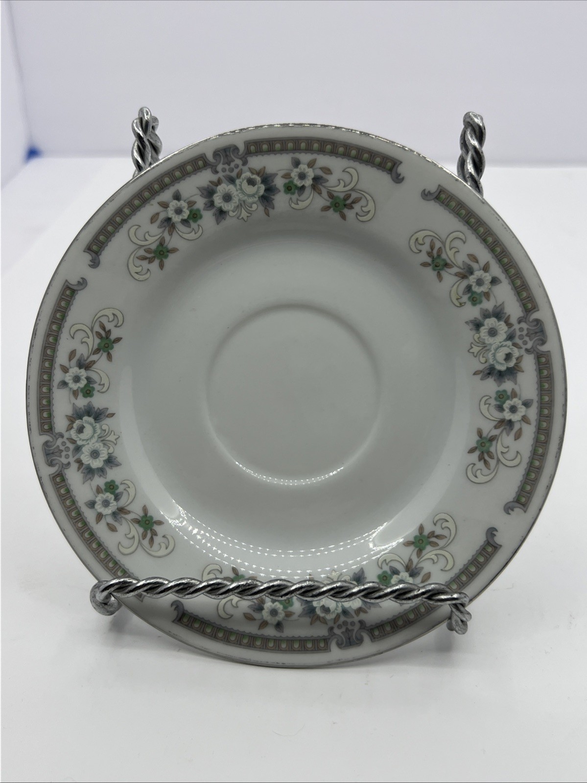 Vintage Floral Saucer Made In China