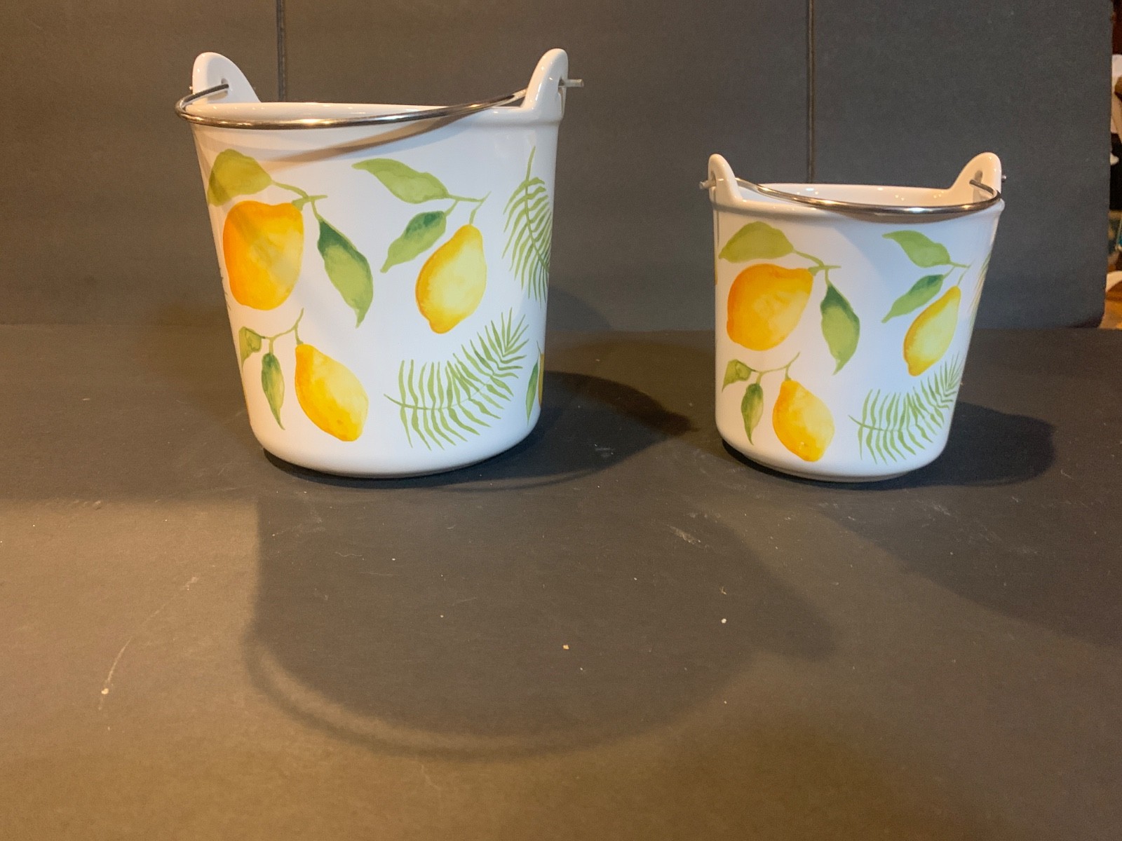 Temptations by Tara Old World lemon Buckets and