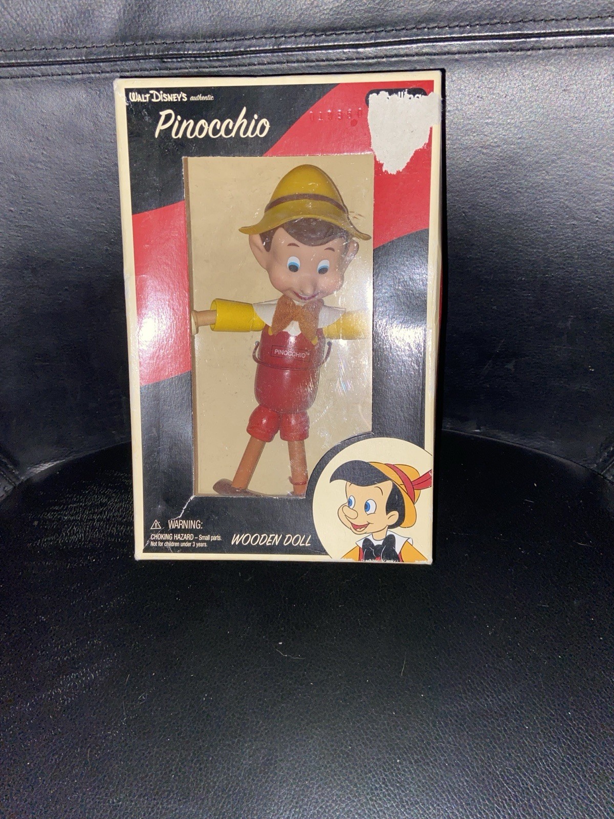 Schylling Walt Disney\'s Authentic Pinocchio Wooden Doll Vintage