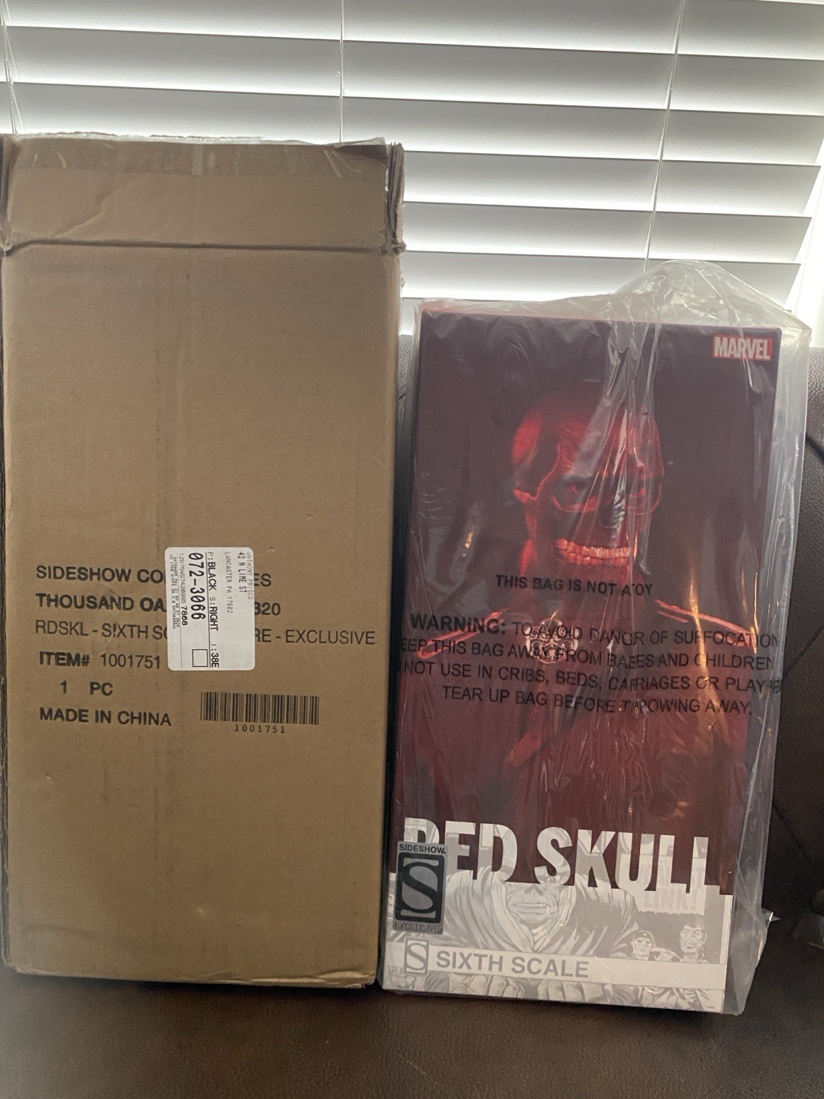 Sideshow Red Skull Exclusive New RDSKL 1001752 Rare Sixth Scale