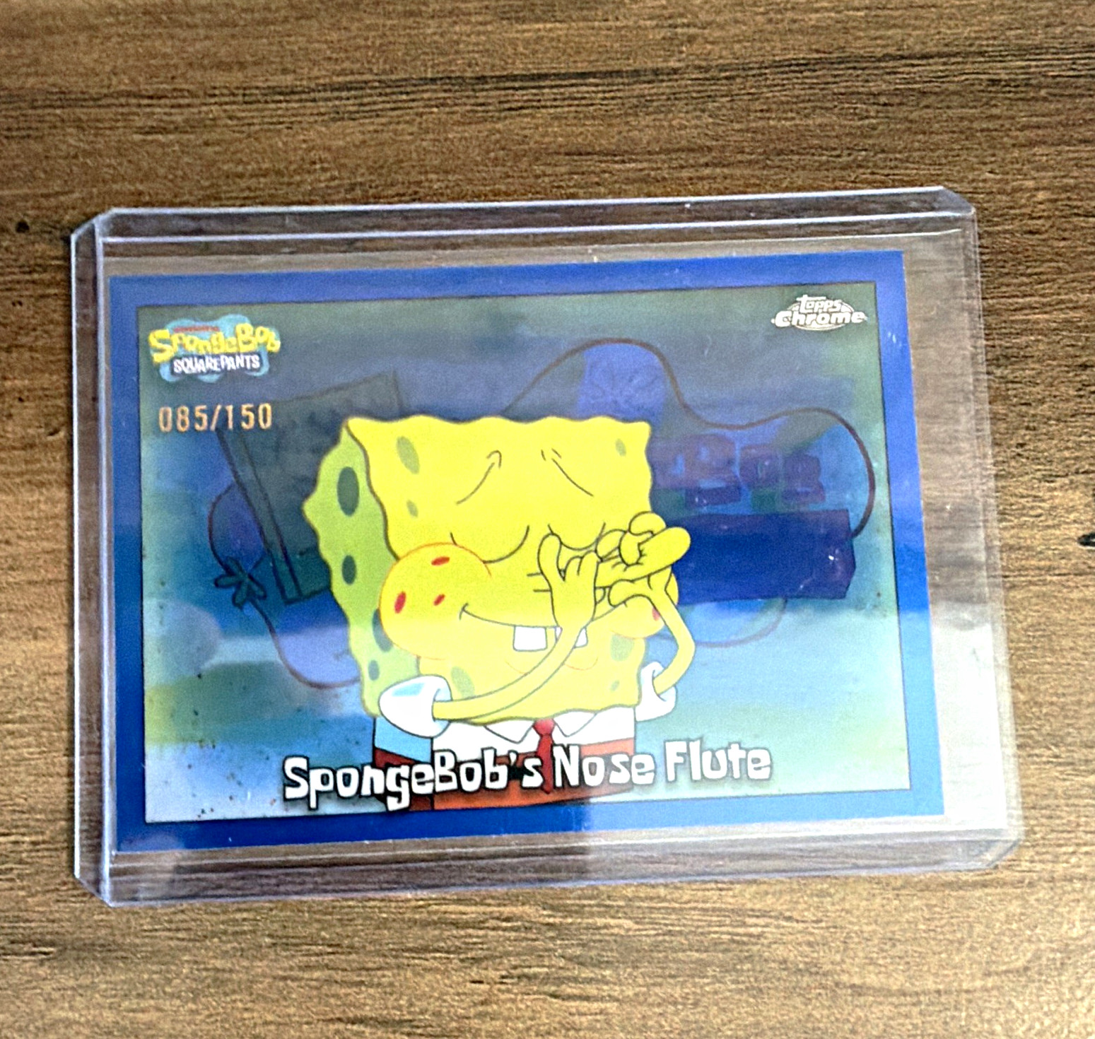 Topps 2025 Topps Chrome SpongeBob SquarePants #200 Nose Flute 085/150