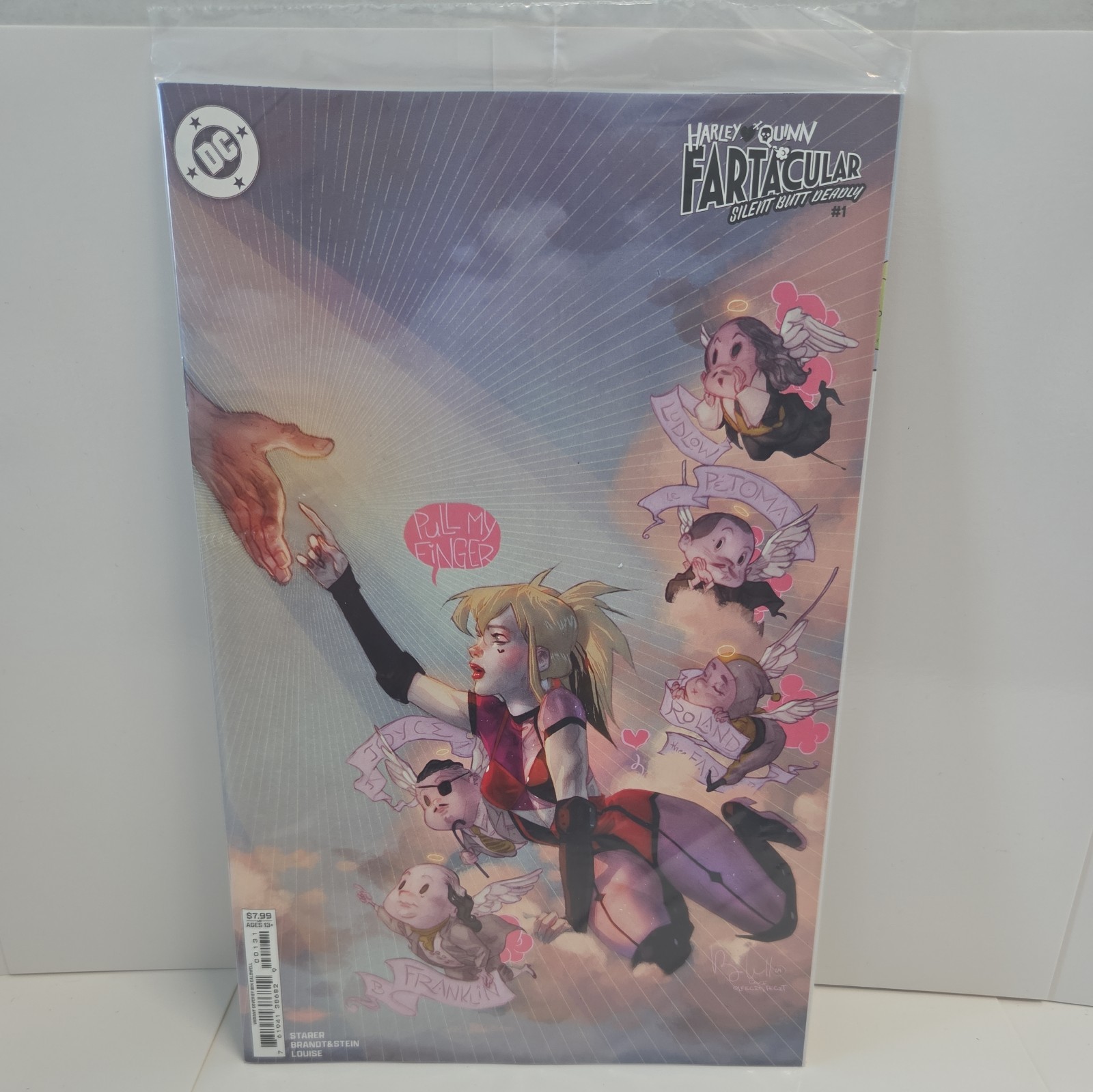 HARLEY QUINN FARTACULAR: SILENT BUTT DEADLY #1 | BEN CALDWELL CVR C SEALED 