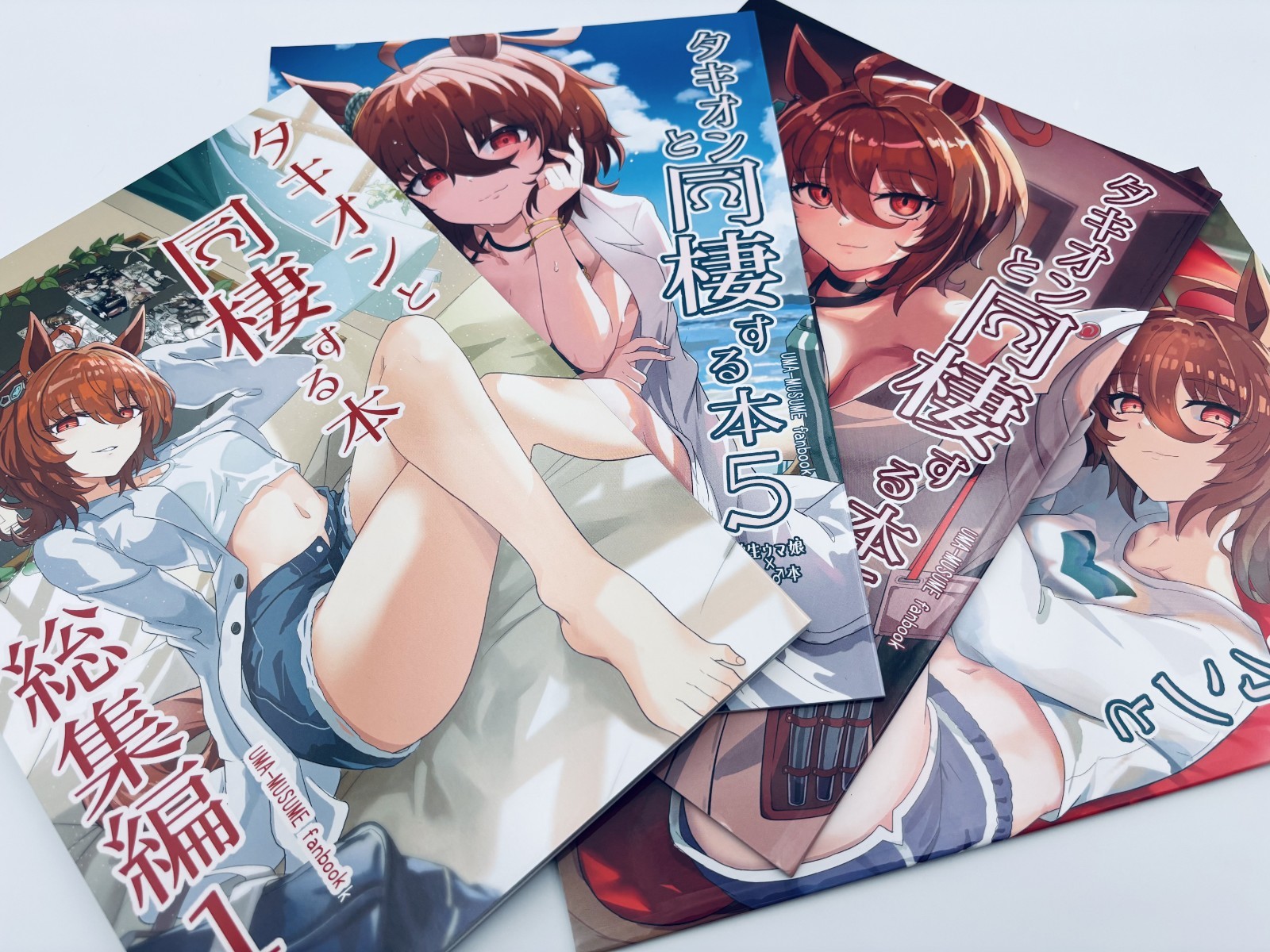 Uma Musume Pretty Derby Doujinshi Living with Agnes Tachyon Complete Edition+5-7
