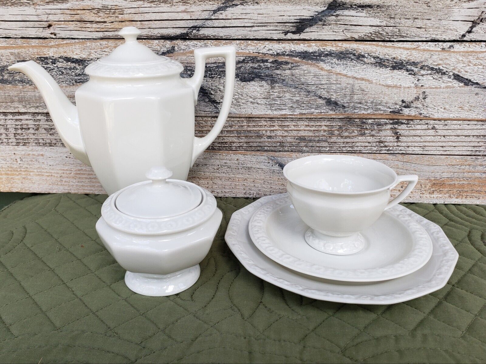 Antique/Vintage Rosenthal SELB Germany MARIA U.S Zone Porcelain Tea Set
