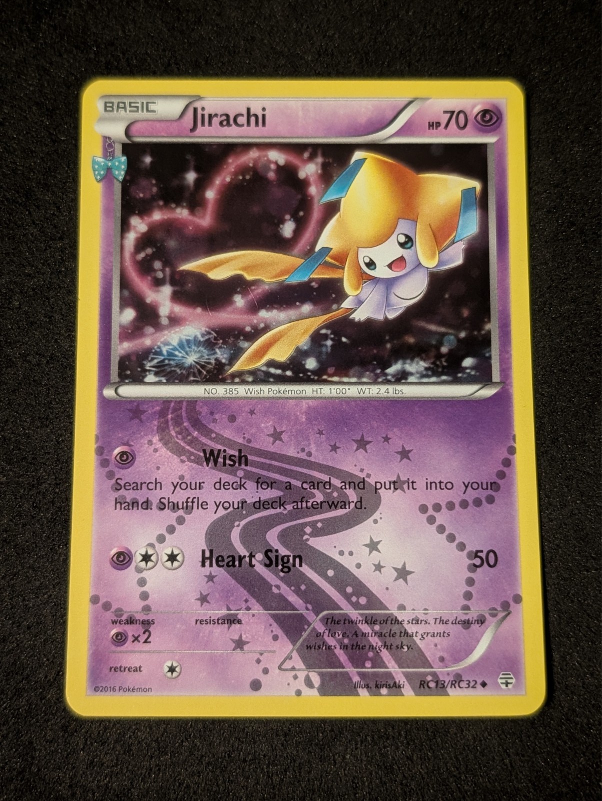 Pokemon TCG - Jirachi - RC13/RC32 - Generations Radiant Collection NM