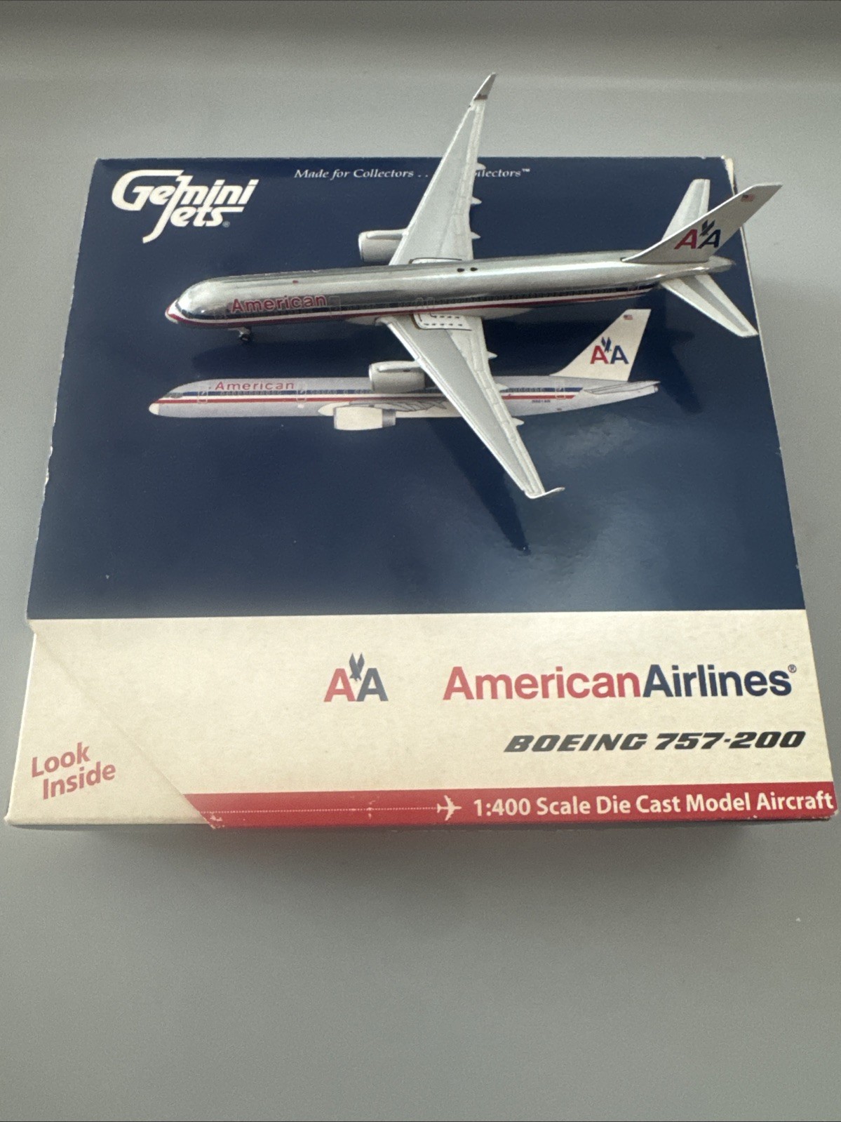 Gemini Jets American Airlines Boeing 757-200 1:400 Scale N601AN - GJAAL327