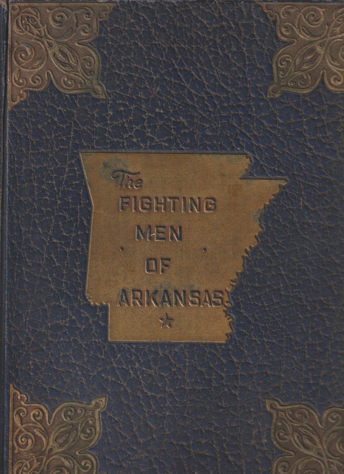 THE FIGHTING MEN OF ARKANSAS W/ A HISTORY OF WW II Book 1946 by Grandville Davis