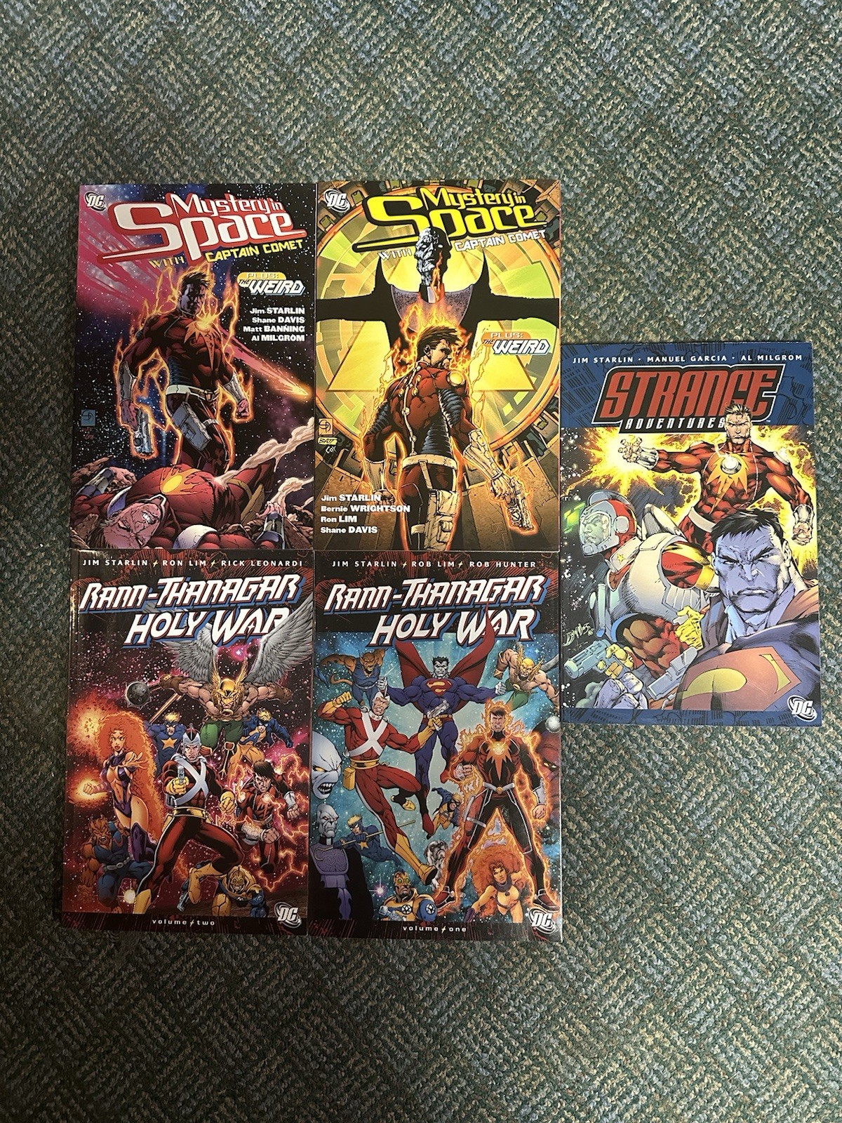 DC Comics Mystery in Space Rann-Thanagar Holy War Strange Adventures Tpbs  