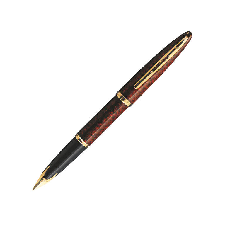 Waterman Carene Fountain Pen - Marine Amber - Fine Point - S0700860 - New in Box